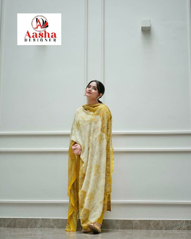 AASHA DESIGNER D.NO 1006-1007 WHOLESALE PURE COTTON WITH PATCH WORK UNSTITCH SALWAR SUITS FOR EXPORT