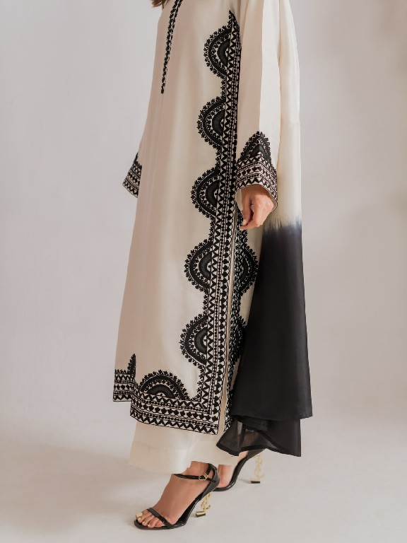TEXTILEDEAL D.NO 6060 WHOLESALE READYMADE BISCUIT SLUB UNIQUE ELEGANCE 3 PCS SUITS EXPORTER