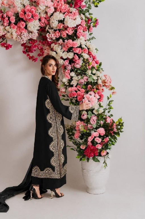 TEXTILEDEAL D.NO 6060 WHOLESALE READYMADE BISCUIT SLUB UNIQUE ELEGANCE 3 PCS SUITS EXPORTER