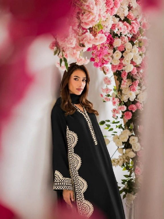 TEXTILEDEAL D.NO 6060 WHOLESALE READYMADE BISCUIT SLUB UNIQUE ELEGANCE 3 PCS SUITS EXPORTER