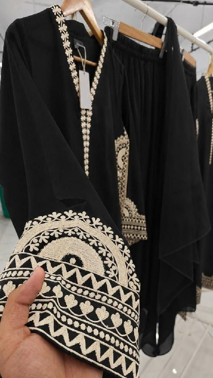 TEXTILEDEAL D.NO 6060 WHOLESALE READYMADE BISCUIT SLUB UNIQUE ELEGANCE 3 PCS SUITS EXPORTER