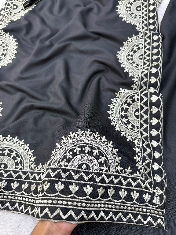 TEXTILEDEAL D.NO 6060 WHOLESALE READYMADE BISCUIT SLUB UNIQUE ELEGANCE 3 PCS SUITS EXPORTER