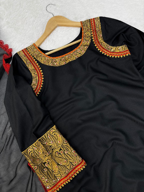 TEXTILEDEAL D.NO 6061 WHOLESALE READYMADE SLUB RAYON KASHMIRI STYLE 3 PCS SUITS SUPPLIER