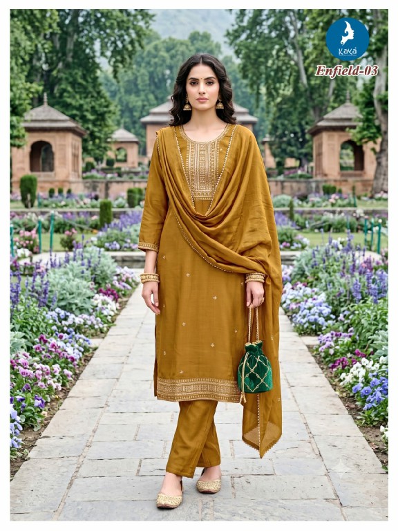 KAYA ENFILD WHOLESALE READYMADE VICHITRA SILK BIG SIZE STUNNING LOOK 3 PCS COMBO SET SUITS EXPORTER