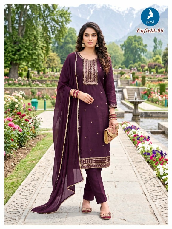 KAYA ENFILD WHOLESALE READYMADE VICHITRA SILK BIG SIZE STUNNING LOOK 3 PCS COMBO SET SUITS EXPORTER