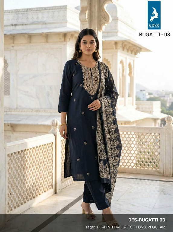 KAYA BUGATTI WHOLESALE READYMADE BERLIN GORGEOUS LOOK BIG SIZE 3 PCS COMBO SET SUITS EXPOTRTER