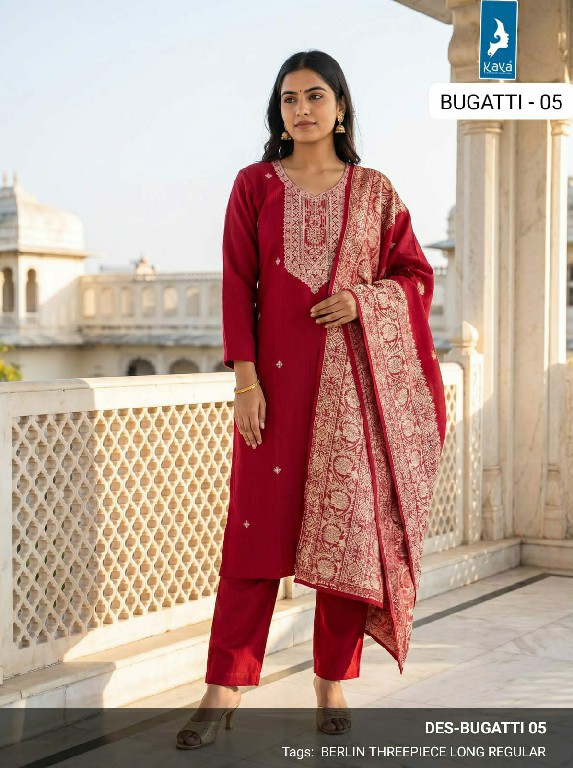 KAYA BUGATTI WHOLESALE READYMADE BERLIN GORGEOUS LOOK BIG SIZE 3 PCS COMBO SET SUITS EXPOTRTER