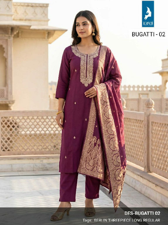 KAYA BUGATTI WHOLESALE READYMADE BERLIN GORGEOUS LOOK BIG SIZE 3 PCS COMBO SET SUITS EXPOTRTER