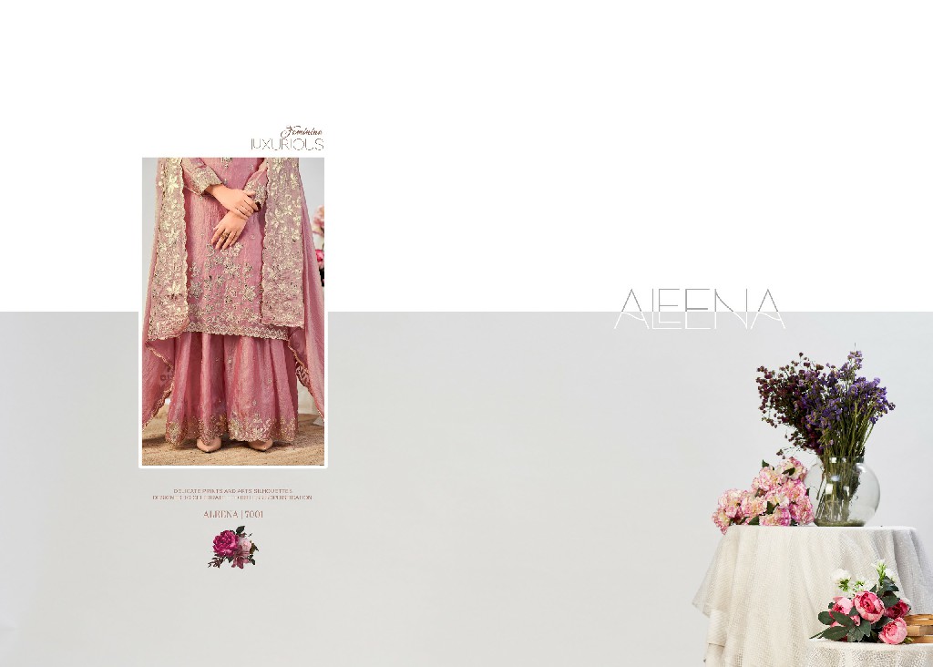 RADHA TRENDZ ALEENA WHOLESALE READYMADE HEAVY FENDY SILK OCCASION WEAR 3 PCS SUITS FOR EXPORT