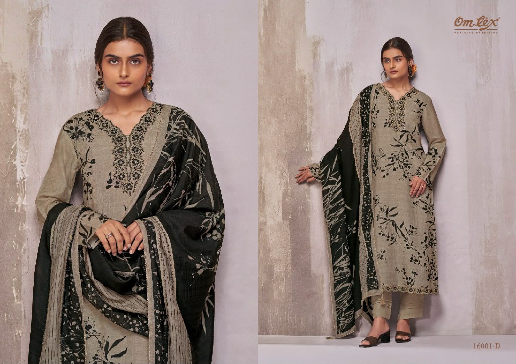 OMTEX CHIARA WHOLESALE RADIANT SILK WITH WORK ELEGANT UNSTITCH SALWAR SUITS EXPORTER