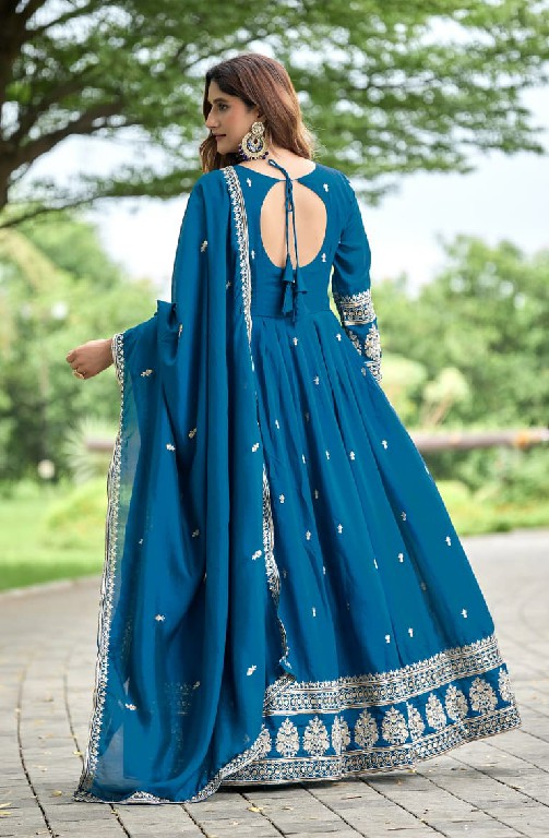 TWISHA SPARSHY 7-8 WHOLESALE READYMADE ART SILK DESIGNER FESTIVE WEAR GOWN WITH DUPATTA FOR WOMEN ONLINE