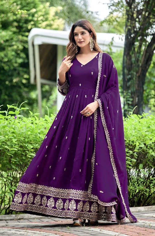 TWISHA SPARSHY 7-8 WHOLESALE READYMADE ART SILK DESIGNER FESTIVE WEAR GOWN WITH DUPATTA FOR WOMEN ONLINE