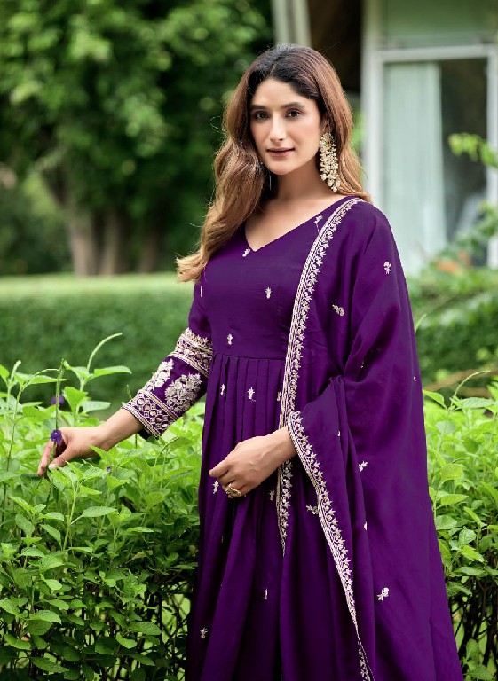 TWISHA SPARSHY 7-8 WHOLESALE READYMADE ART SILK DESIGNER FESTIVE WEAR GOWN WITH DUPATTA FOR WOMEN ONLINE