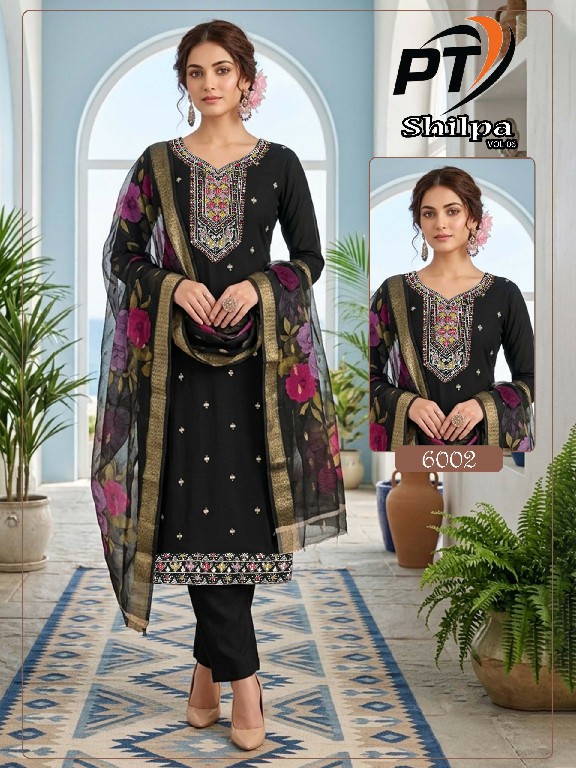 PADMAVATI TEXTILE SHILPA VOL 6 WHOLESALE READYMADE VERTICAN TRENDING 3 PCS SUITS FOR WOMEN EXPORTER