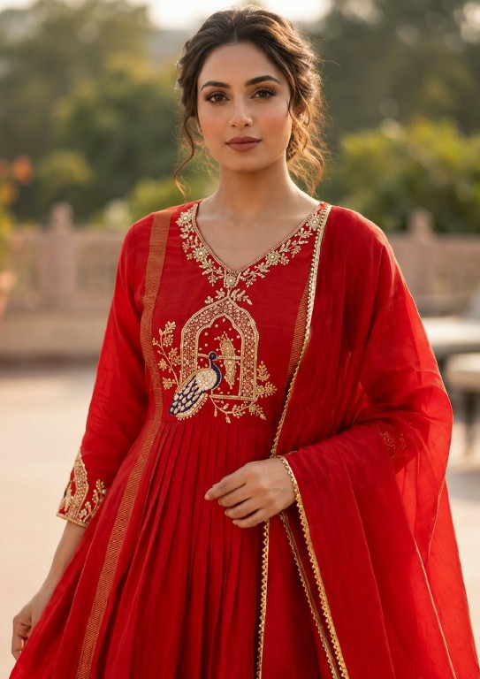 VITARA FASHION KARTIKEYA WHOLESALE READYMADE MUL CHANDERI AMAZING 3 PCS COMBO SET SUITS SUPPLIER