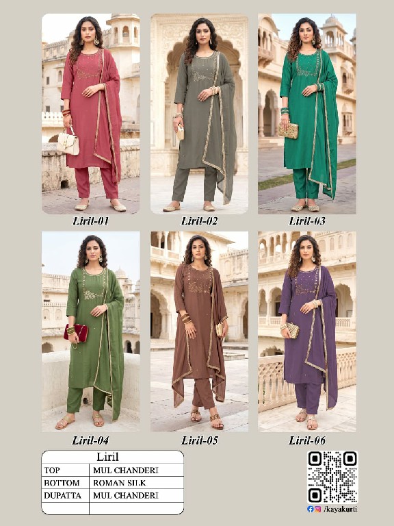KAYA LIRIL WHOLESALE READYMADE MULL CHANDERI BIG SIZE CLASSIC STRAIGHT CUT 3 PCS SUITS SUPPLIER