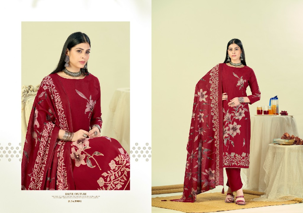 AZARA BY RADHIKA FASHION CLASSIC TOUCH VOL 2 WHOLESALE VISCOSE DESIGNER WORK UNSTITCH SALWAR SUITS ONLINE