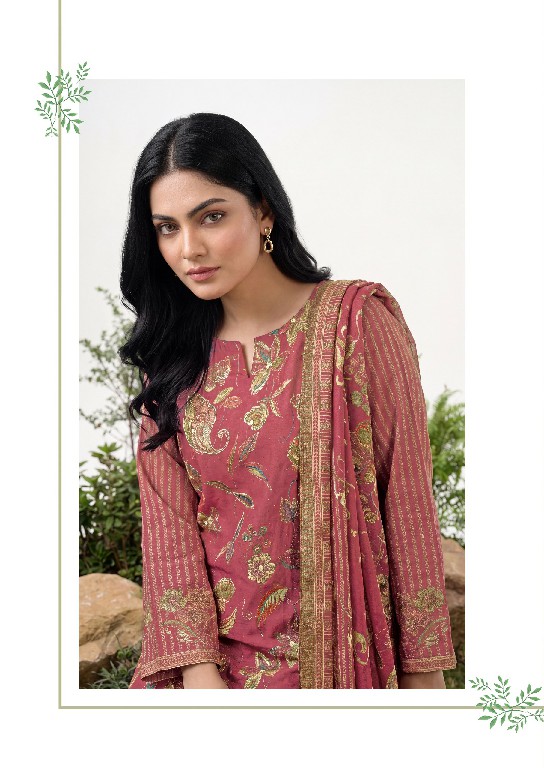 ALOK SUIT PUSHPVAN WHOLESALE PURE MUDAAL WITH ELEGANT HAND WORK UNSTITCH SALWAR SUITS FOR EXPORT