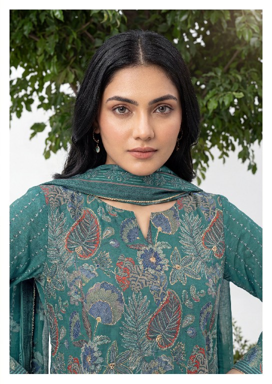 ALOK SUIT PUSHPVAN WHOLESALE PURE MUDAAL WITH ELEGANT HAND WORK UNSTITCH SALWAR SUITS FOR EXPORT
