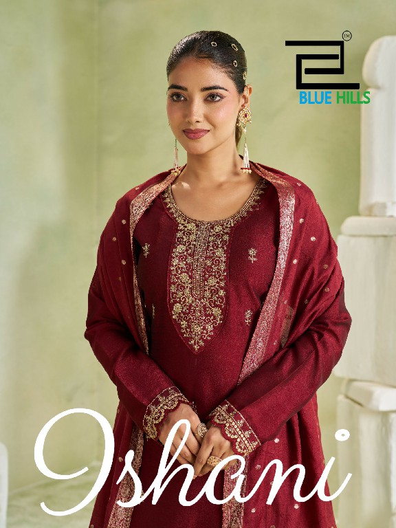 BLUE HILLS ISHANI WHOLESALE READYMADE VICHITRA WITH WORK BIG SIZE 3 PCS COMBO SET SUITS EXPORTER