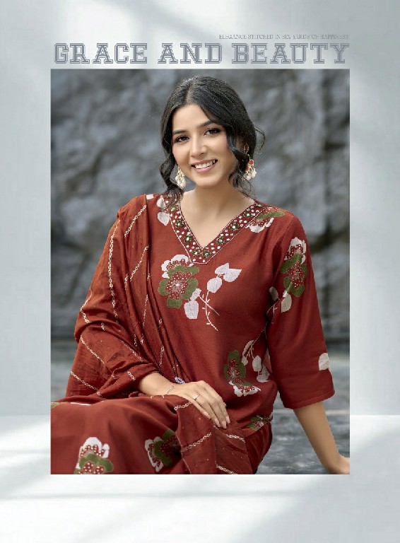 KUSHALS BUTTERFLY VOL 3 WHOLESALE READYMADE VETICAN SHOP TRENDY 3 PCS COMBO SET SUITS EXPORTER
