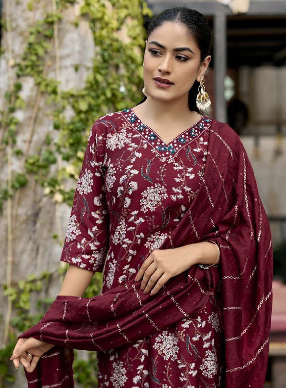 KUSHALS BUTTERFLY VOL 3 WHOLESALE READYMADE VETICAN SHOP TRENDY 3 PCS COMBO SET SUITS EXPORTER