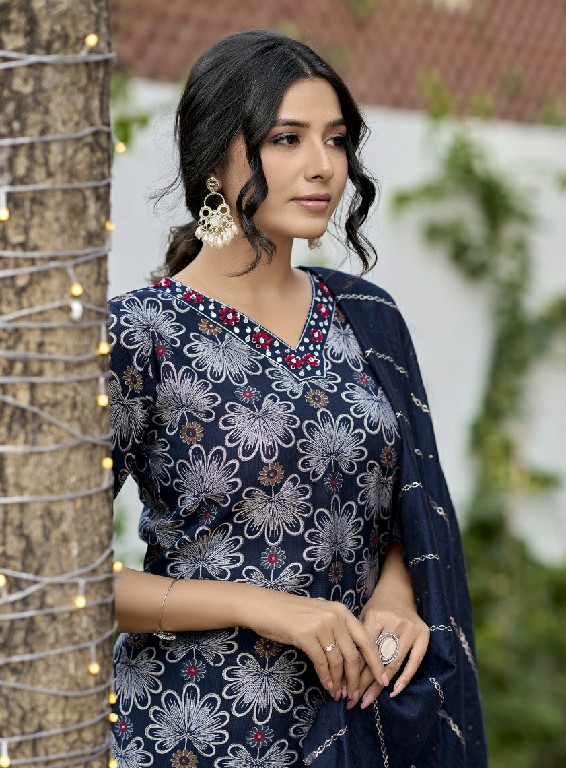 KUSHALS BUTTERFLY VOL 3 WHOLESALE READYMADE VETICAN SHOP TRENDY 3 PCS COMBO SET SUITS EXPORTER