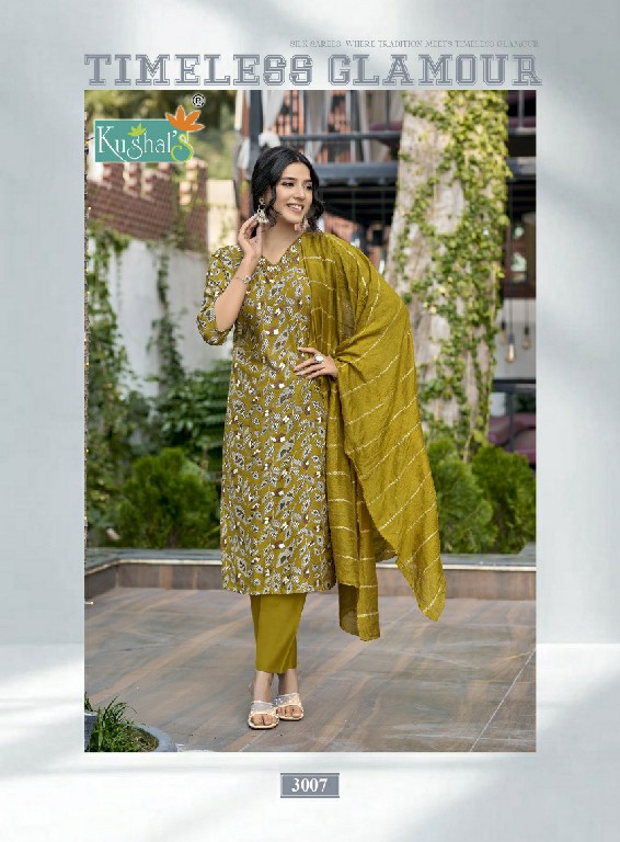 KUSHALS BUTTERFLY VOL 3 WHOLESALE READYMADE VETICAN SHOP TRENDY 3 PCS COMBO SET SUITS EXPORTER