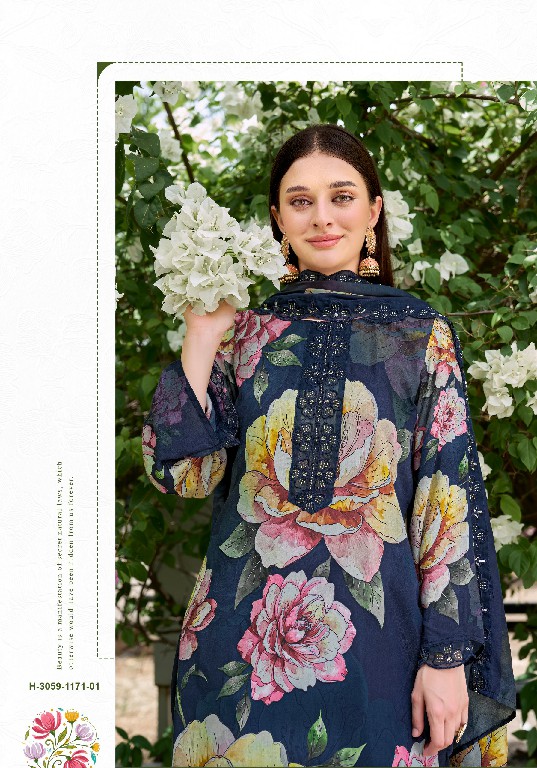 ALOK SUIT FARIHA VOL 7 WHOLESALE PREMIUM MUSLIN DESIGNER UNSTITCH SALWAR SUITS SUPPLIER