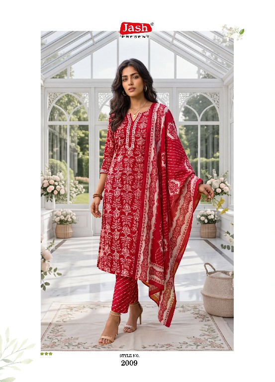 JASH GUN GUN VOL 2 WHOLESALE COTTON REGULAR WEAR DRESS MATERIAL FOR EXPORT
