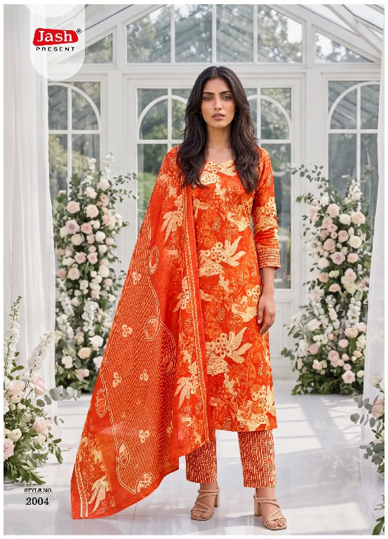JASH GUN GUN VOL 2 WHOLESALE COTTON REGULAR WEAR DRESS MATERIAL FOR EXPORT