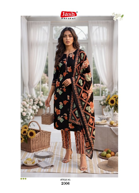 JASH GUN GUN VOL 2 WHOLESALE COTTON REGULAR WEAR DRESS MATERIAL FOR EXPORT