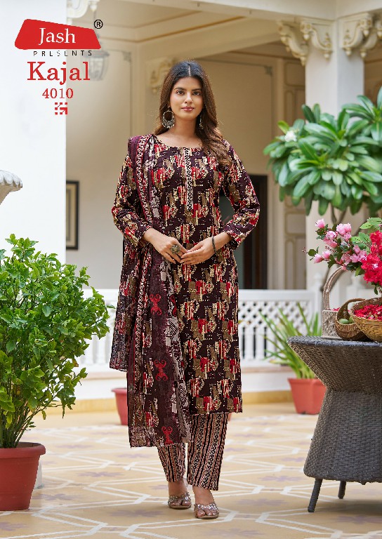 JASH KAJAL VOL 4 WHOLESALE COTTON PRINTED DAILY WEAR DRESS MATIREAL ONLINE