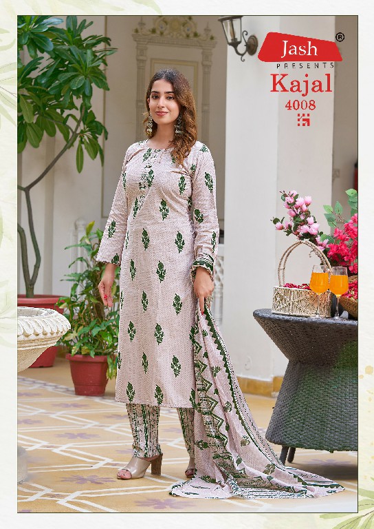 JASH KAJAL VOL 4 WHOLESALE COTTON PRINTED DAILY WEAR DRESS MATIREAL ONLINE