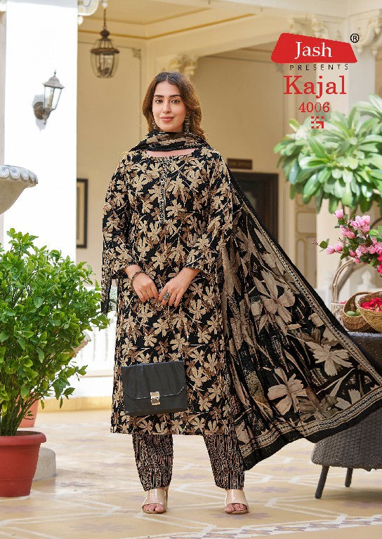 JASH KAJAL VOL 4 WHOLESALE COTTON PRINTED DAILY WEAR DRESS MATIREAL ONLINE