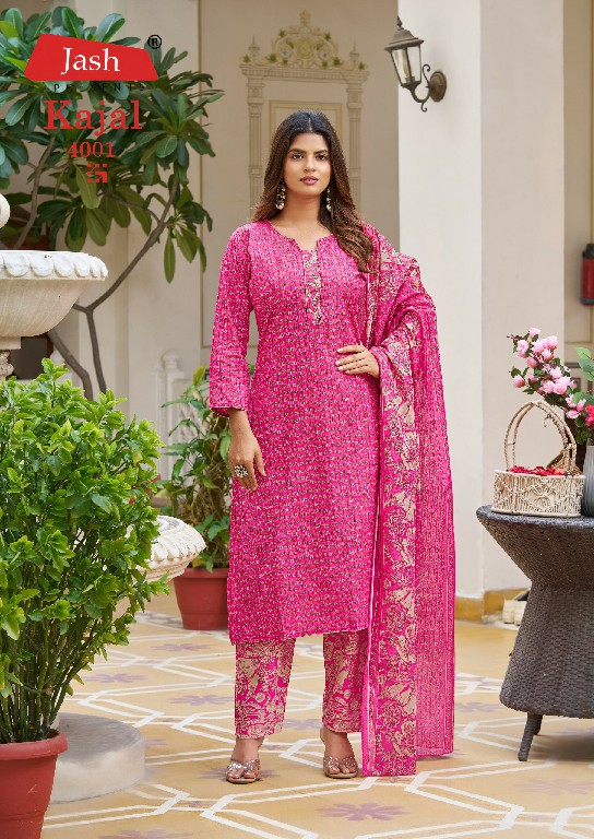 JASH KAJAL VOL 4 WHOLESALE COTTON PRINTED DAILY WEAR DRESS MATIREAL ONLINE