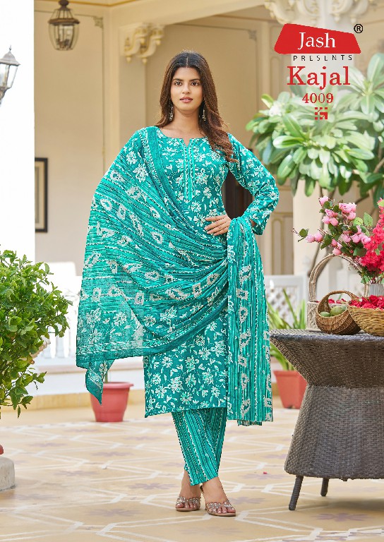 JASH KAJAL VOL 4 WHOLESALE COTTON PRINTED DAILY WEAR DRESS MATIREAL ONLINE