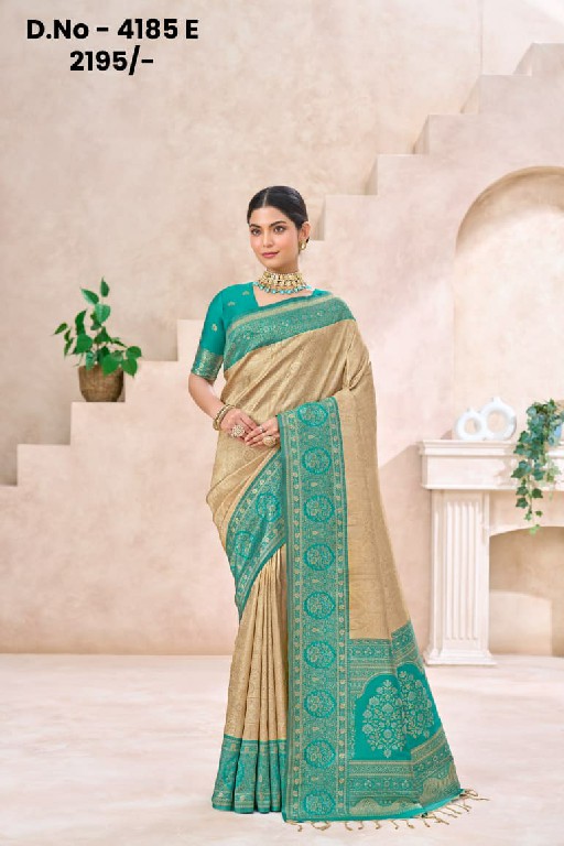 MANJULA D.NO 4185 SERIES WHOLESALE GORGEOUS KANJIVARAM SILK SAREES FOR WOMEN ONLINE