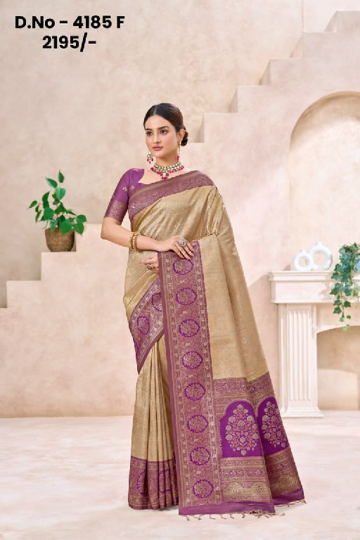 MANJULA D.NO 4185 SERIES WHOLESALE GORGEOUS KANJIVARAM SILK SAREES FOR WOMEN ONLINE
