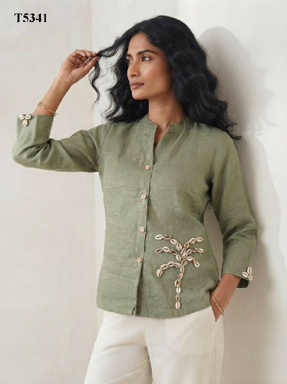MAHOTSAV VAANYA WHOLESALE READYMADE COTTON FANCY FESTIVE WEAR SHORT TOPS FOR WOMEN ONLINE