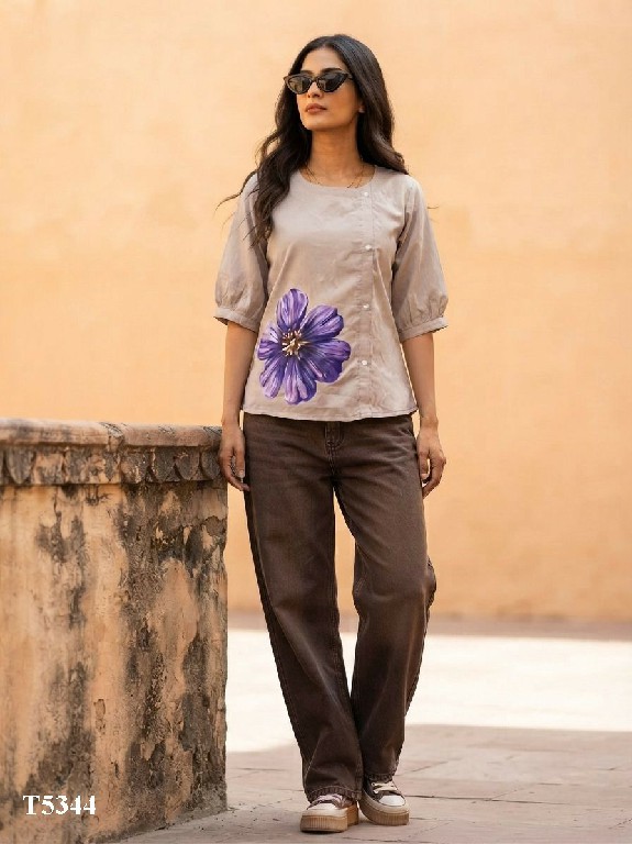 MAHOTSAV VAANYA WHOLESALE READYMADE COTTON FANCY FESTIVE WEAR SHORT TOPS FOR WOMEN ONLINE