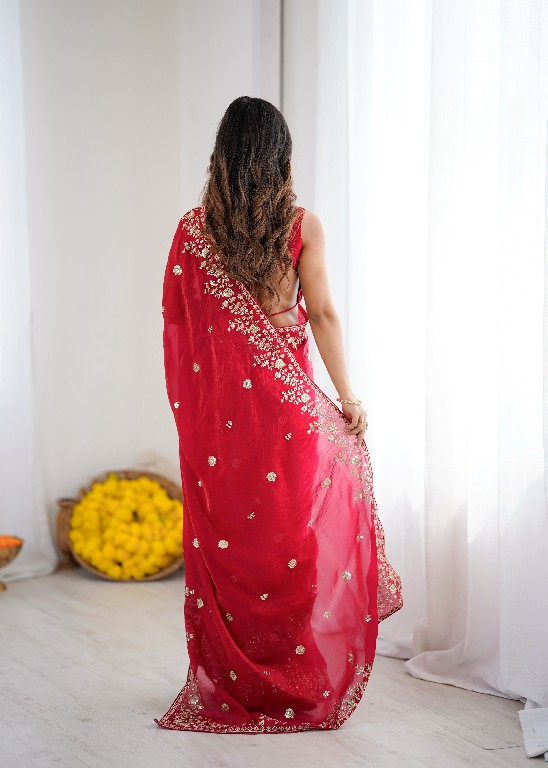 SP SERIES D.NO SP-89 WHOLESALE HEAVY FENDY SILK DESIGNER WEAR SAREES FOR WOMEN EXPORTER