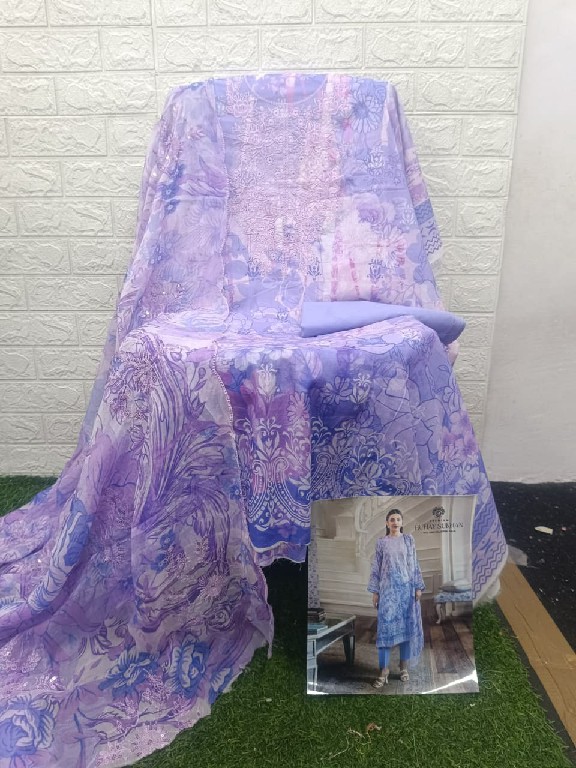 GULL JEE RUHAY SUKHAN WHOLESALE EMBROIDERED LAWN ORIGINAL PAKISTANI UNSTITCH SALWAR SUITS SUPPLIER