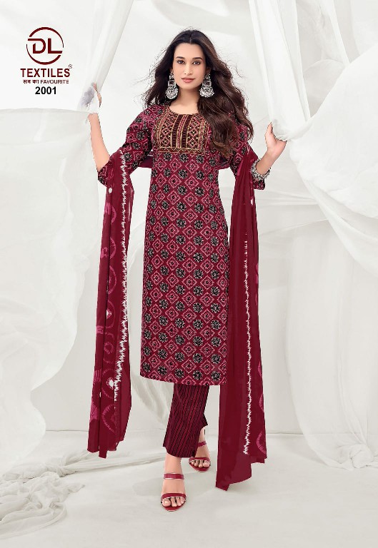 DL TEXTILES ROYAL AJRAKH VOL 2 WHOLESALE READYMADE COTTON WITH WORK BIG SIZE PRETTY LOOK 3 PCS SUITS EXPORTER