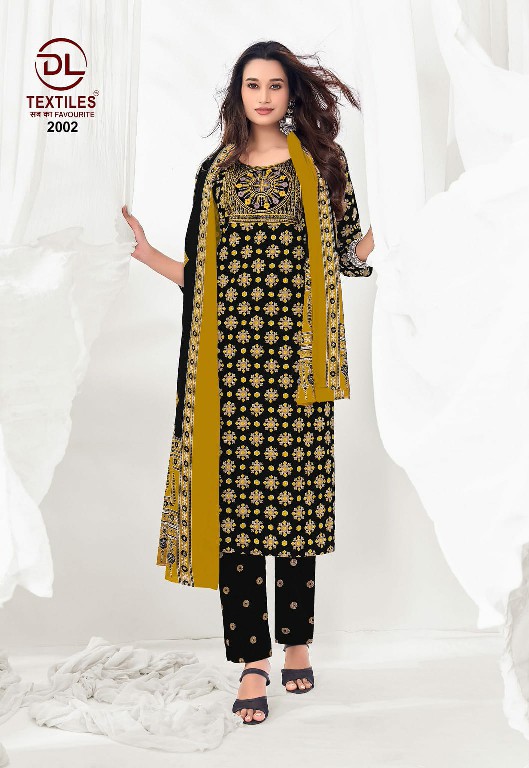 DL TEXTILES ROYAL AJRAKH VOL 2 WHOLESALE READYMADE COTTON WITH WORK BIG SIZE PRETTY LOOK 3 PCS SUITS EXPORTER