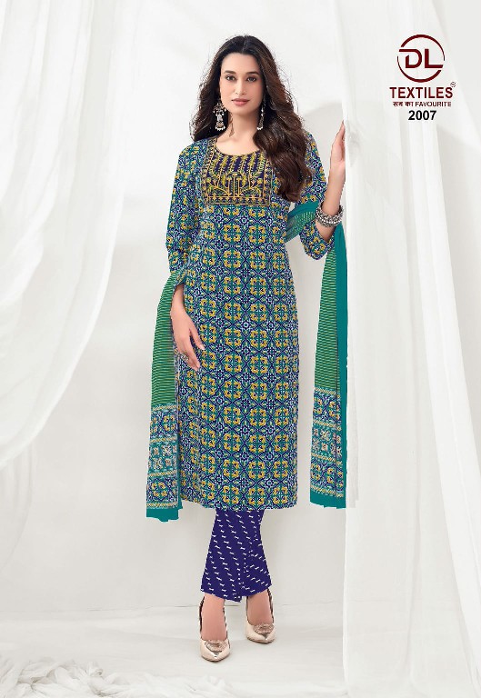 DL TEXTILES ROYAL AJRAKH VOL 2 WHOLESALE READYMADE COTTON WITH WORK BIG SIZE PRETTY LOOK 3 PCS SUITS EXPORTER