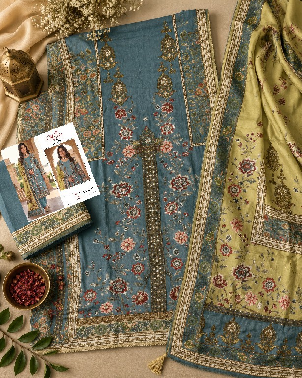 MOTIFZ D.NO 5431 WHOLESALE PURE VISCOSE MUSLIN BEAUTIFUL UNSTITCH SALWAR SUITS EXPORTER