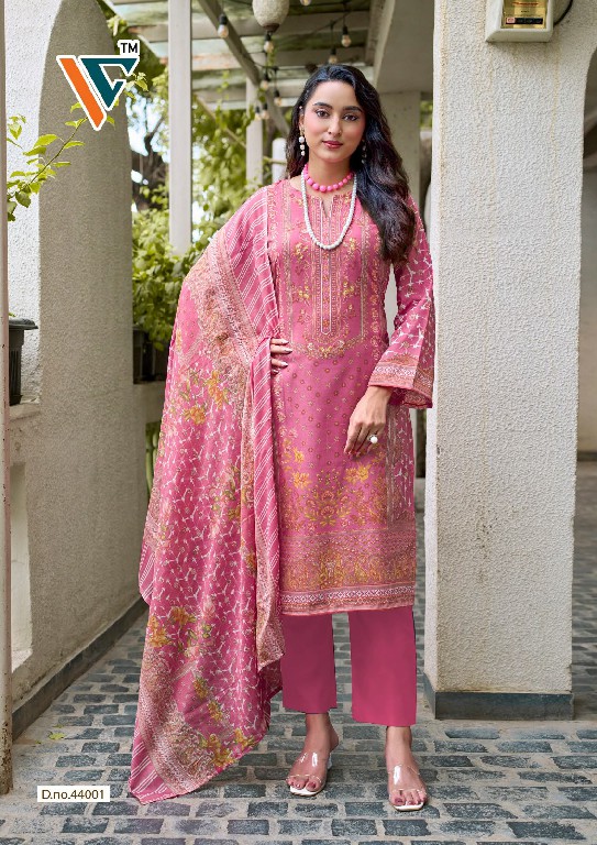 VANDANA CREATION KARACHI KING VOL 44 WHOLESALE SOFT COTTON PAKISTANI DAILY WEAR DRESS MATERIAL SUPPLIER