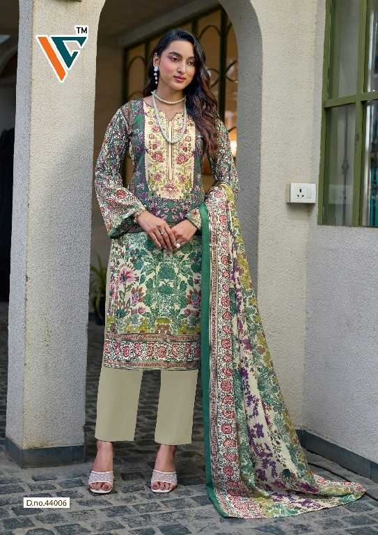 VANDANA CREATION KARACHI KING VOL 44 WHOLESALE SOFT COTTON PAKISTANI DAILY WEAR DRESS MATERIAL SUPPLIER