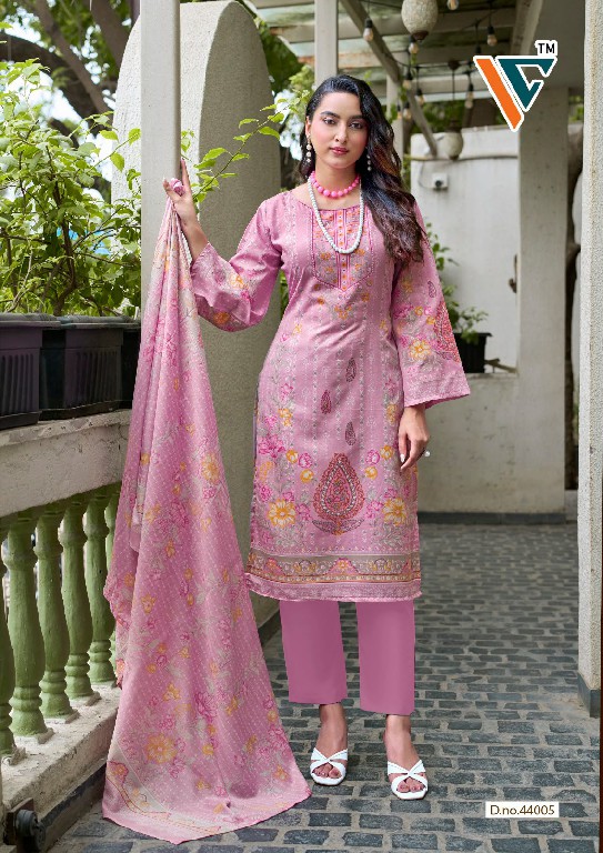 VANDANA CREATION KARACHI KING VOL 44 WHOLESALE SOFT COTTON PAKISTANI DAILY WEAR DRESS MATERIAL SUPPLIER